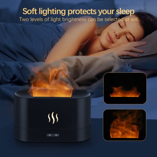 Simulation Flame USB Ultrasonic Humidifier Air Humidifier