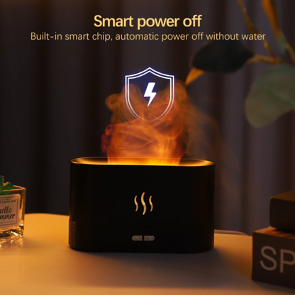 Simulation Flame USB Ultrasonic Humidifier Air Humidifier