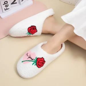 New Arrival Men's Women's Cotton Slippers Indoor Fleece-lined Thick Base Couple