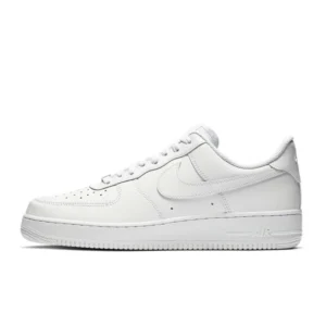 Nike Air Force 1 07 Men Woman Skateboarding Shoes Classics Black White Genuine leather Non-slip Comfortable