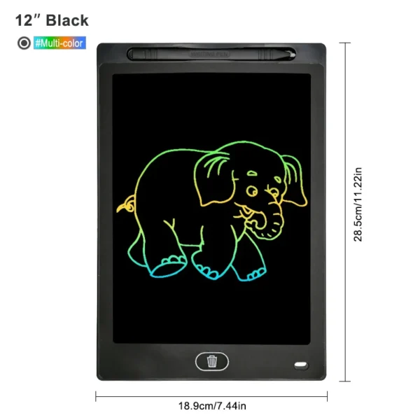 12/inch LCD Writing Tablet Drawing Board Kids Graffiti Sketchpad Toys Handwriting Blackboard Magic Drawing Board Kid Toys Gifts