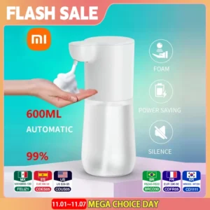 Xiaomi 2000mAh USB Charging Automatic Induction Foam Soap Dispenser Smart Infrared Touchless Hand Washer For Kitchen Bathroom